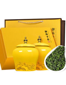 郎品新茶安溪鐵觀音濃香型茶葉陶瓷罐禮盒裝500g